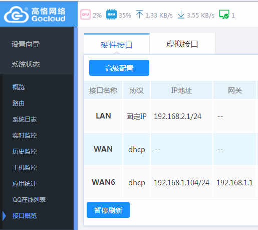 接口概览